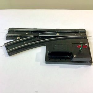 American Flyer Track Switch Left Hand Turnout Manual Control S Gauge Arrow Flag